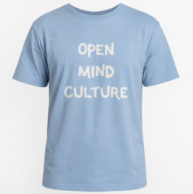 Open Mind Culture T-Shirt Organic Relaxed Fit Unisex Cut