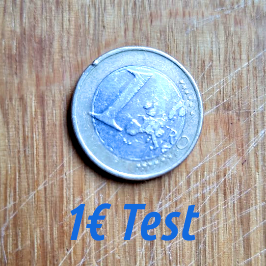 ZZZ 1 Euro Test Product