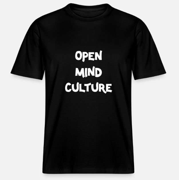 Open Mind Culture T-Shirt Organic Relaxed Fit Unisex Cut